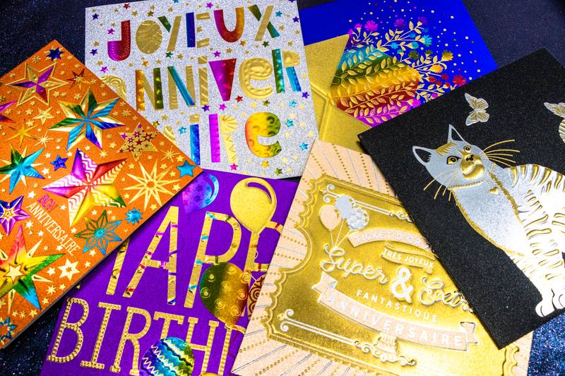 groupe-editor-sparkle,-the-dazzling-new-card-range,-printed-on-a-glitter-board-with-emboss-and-foil-finish.